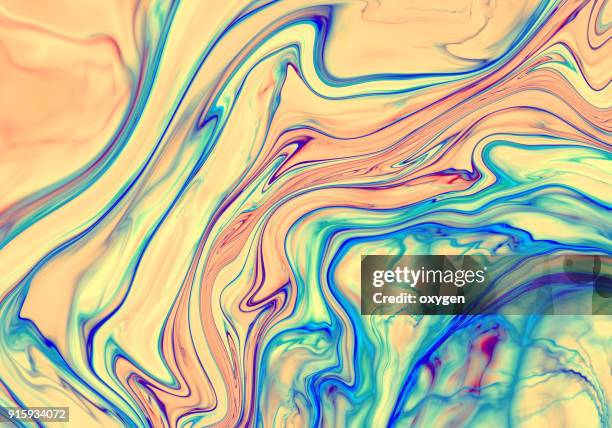 abstract marble effect painting - onyx muse stockfoto's en -beelden