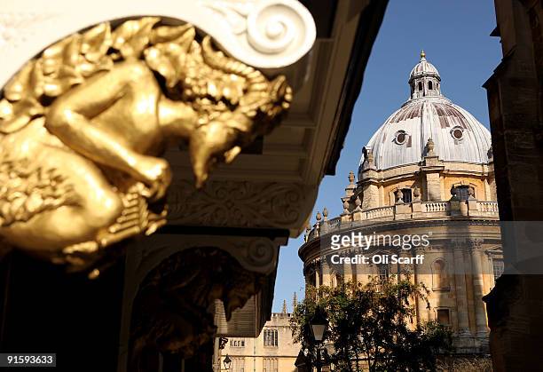 General view of the Radcliffe Camera building in Oxford city centre as Oxford University commences its academic year on October 8, 2009 in Oxford,...