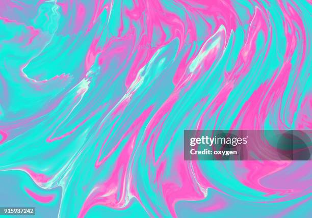 abstract marble waves effect painting - mottled stock pictures, royalty-free photos & images