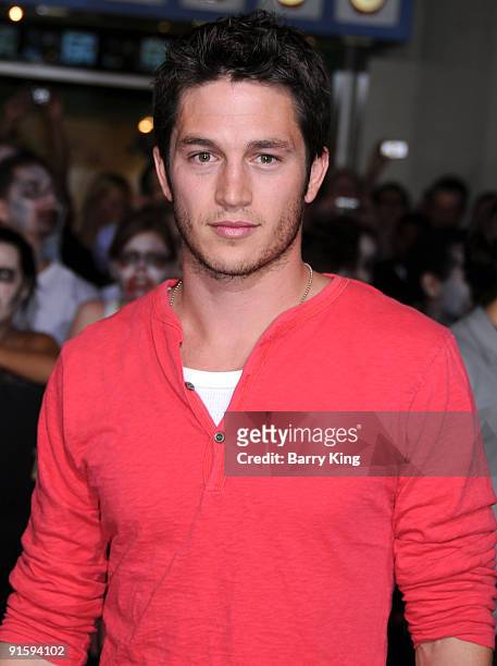 Actor Bobby Campo arrives at the Los Angeles Premiere "Zombieland" at Grauman's Chinese Theatre on September 23, 2009 in Hollywood, California.