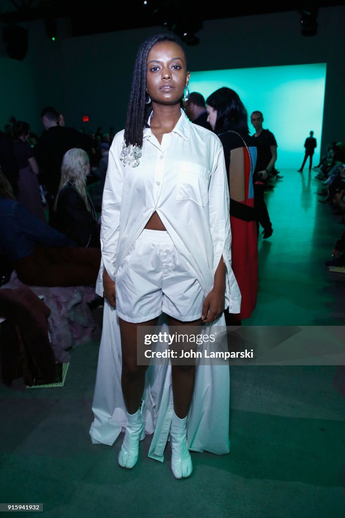 Adam Selman - Front Row - February 2018 - New York Fashion Week: The Shows
