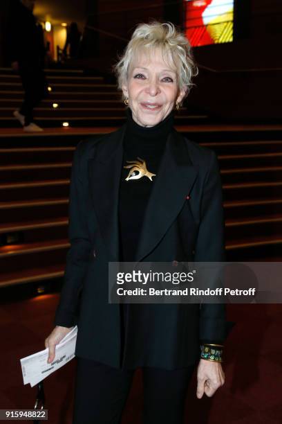 Tonie Marshall attends the Alex Lutz One Man Show At L'Olympia on February 8, 2018 in Paris, France.