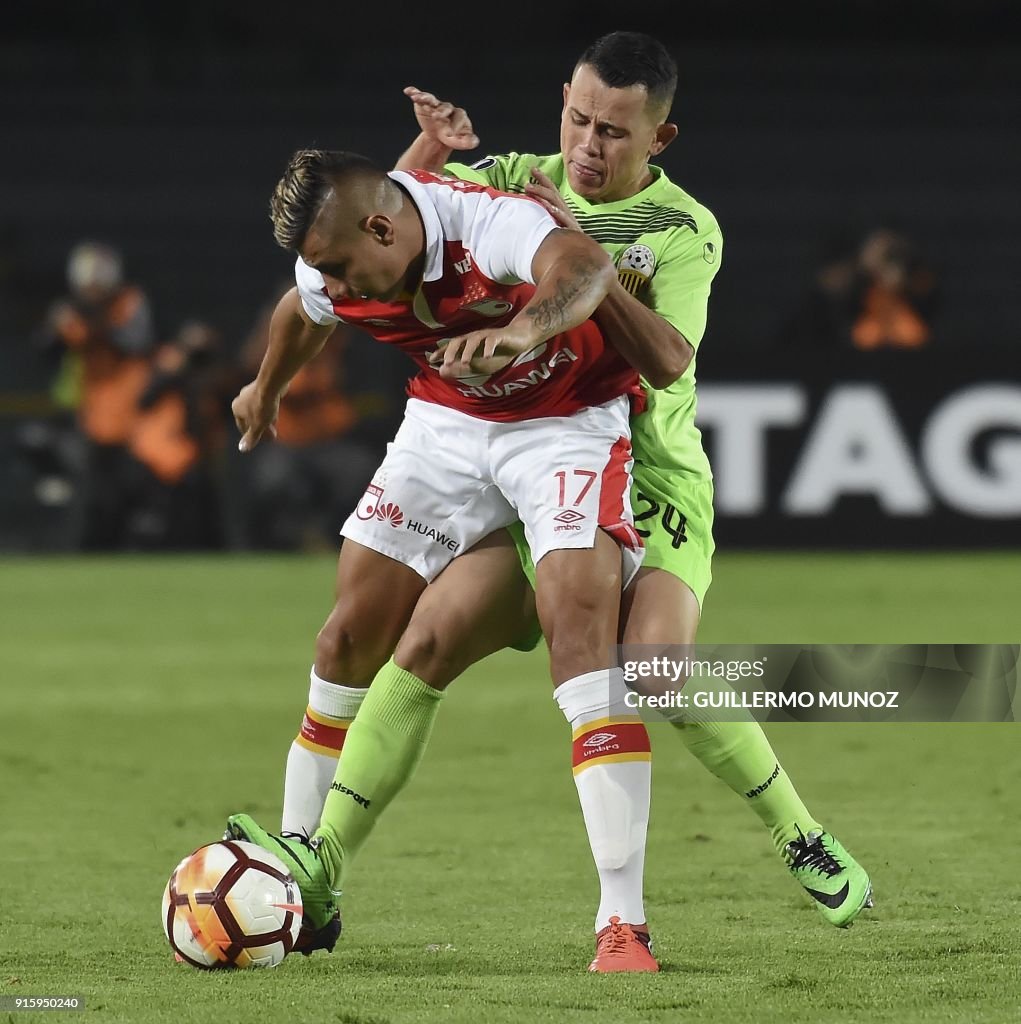 FBL-LIBERTADORES-SANTAFE-TACHIRA