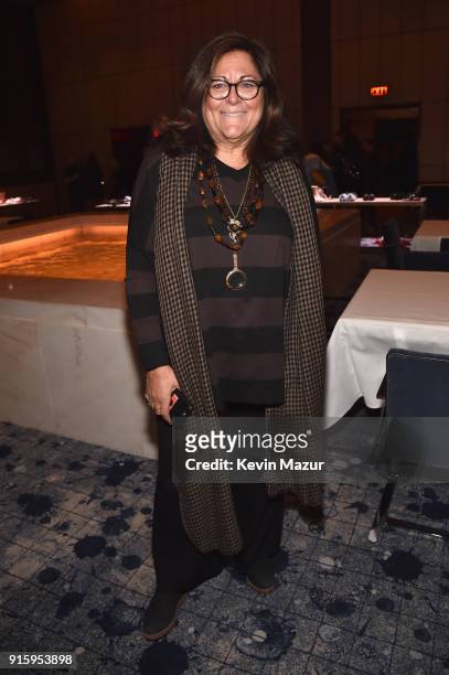Fern Mallis attends the Stuart Weitzman FW18 Presentation and Cocktail Party at The Pool on February 8, 2018 in New York City.