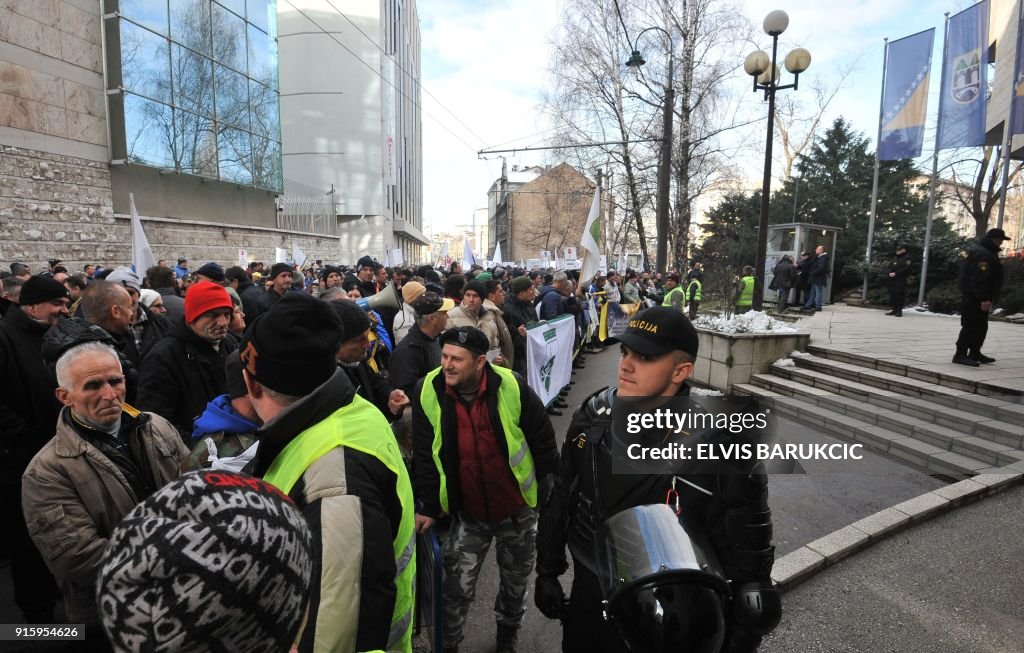 BOSNIA-ECONOMY-SOCIAL-POVERTY-UNEMPLOYEMENT-STRIKE