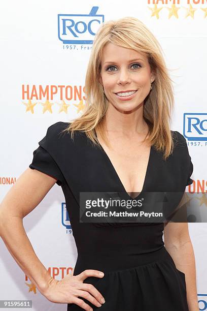 Director Cheryl Hines arrives at the 17th annual Hamptons International Film Festival premiere of "Serious Moonlight" at the United Artists Regal...