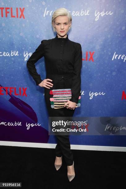 Actor Erin Richards attends the Special Screening of the Netflix Film "Irreplaceable You" at The Metrograph on February 8, 2018 in New York City.