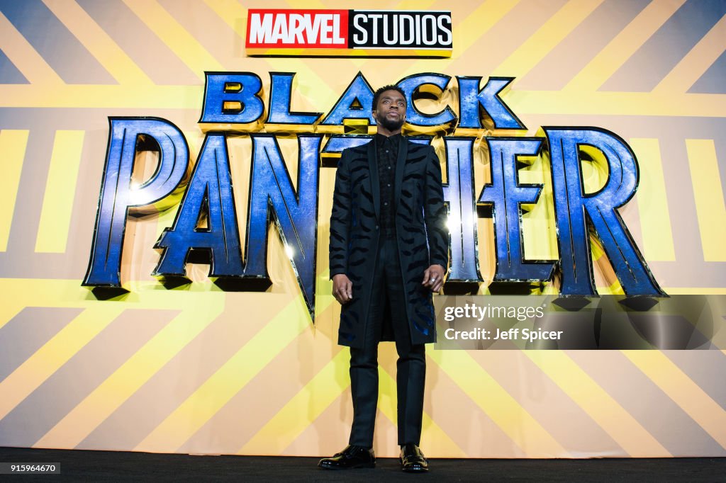 'Black Panther' European Premiere - Red Carpet Arrivals