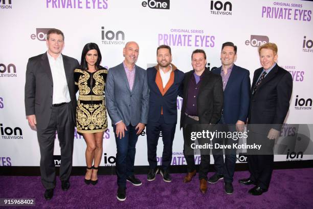 Chairman and Chief Executive Officer of ION Media Brandon Burgess, Actress Cindy Sampson, Marc Zand Content Ion, Actor Jason Priestley, Writer Alan...