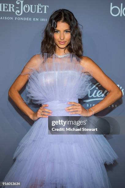 Bruna Lirio attends the 2018 amfAR Gala New York at Cipriani Wall Street on February 7, 2018 in New York City.