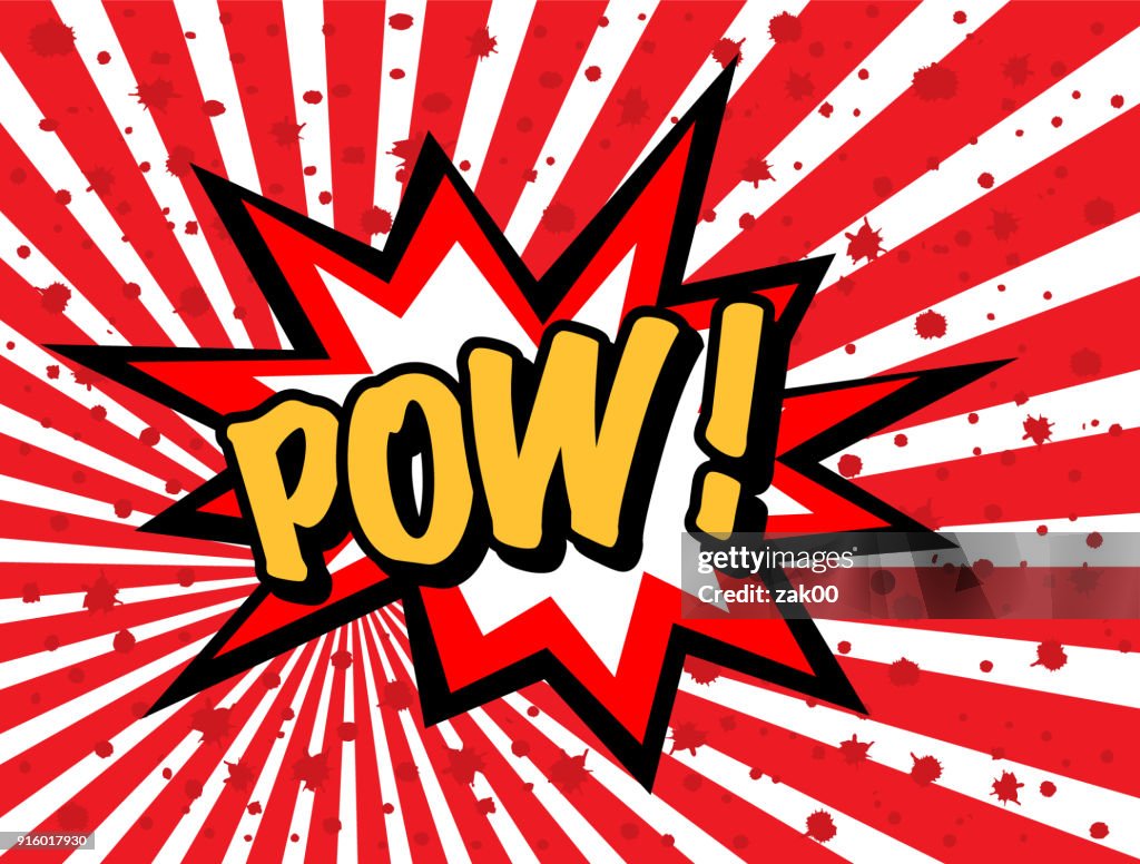 Pow Affect Pow Effect High-Res Vector Graphic - Getty Images