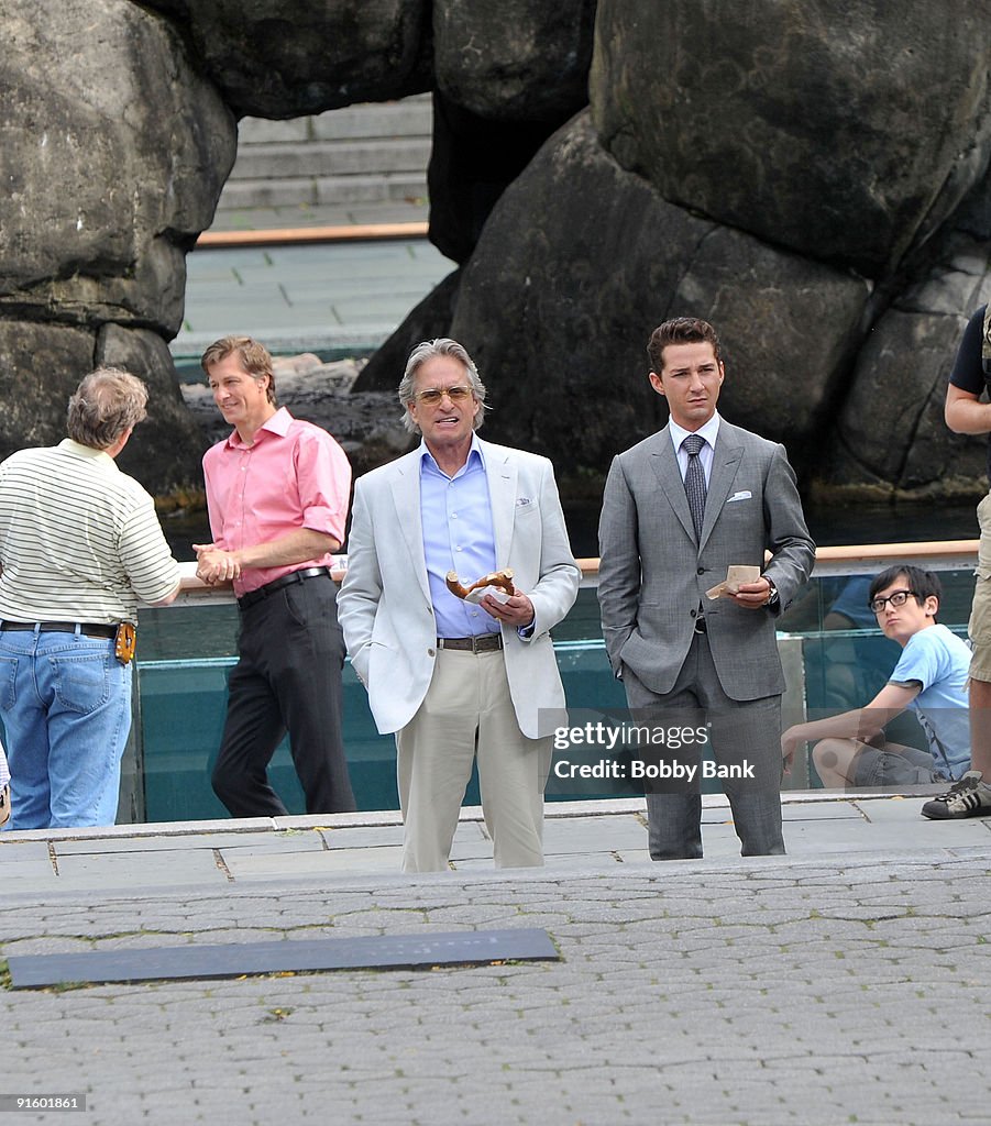 On Location For "Wall Street 2" - October 7, 2009