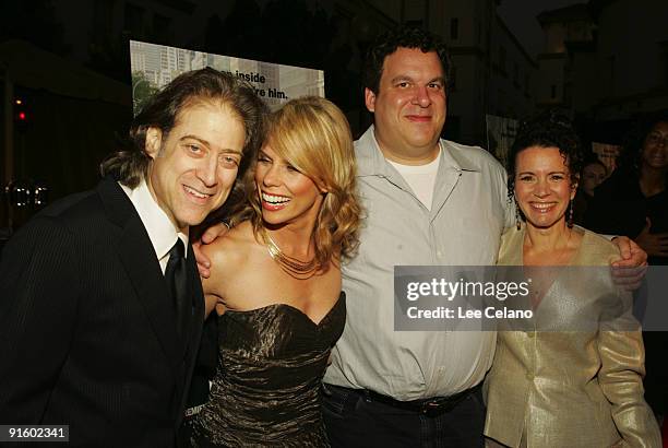 Richard Lewis, Cheryl Hines, Jeff Garlin and Susie Essman