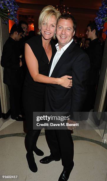 Elisabeth Murdoch and Matthew Freud attend The Louis Dundas Centre for Children's Palliative Care launch party, at Claridge's on October 8, 2009 in...