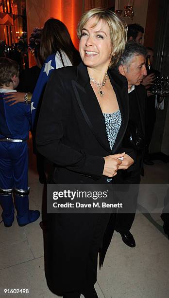 Penny Smith attends The Louis Dundas Centre for Children's Palliative Care launch party, at Claridge's on October 8, 2009 in London, England.