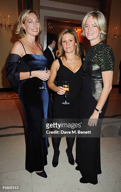 Ruth Kennedy and guests attend The Louis Dundas Centre for Children's Palliative Care launch party, at Claridge's on October 8, 2009 in London,...