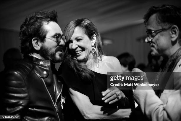 Executive director Roger Durling and actress Allison Janney at the after party for the Outstanding Performers Honoring Margot Robbie and Allison...