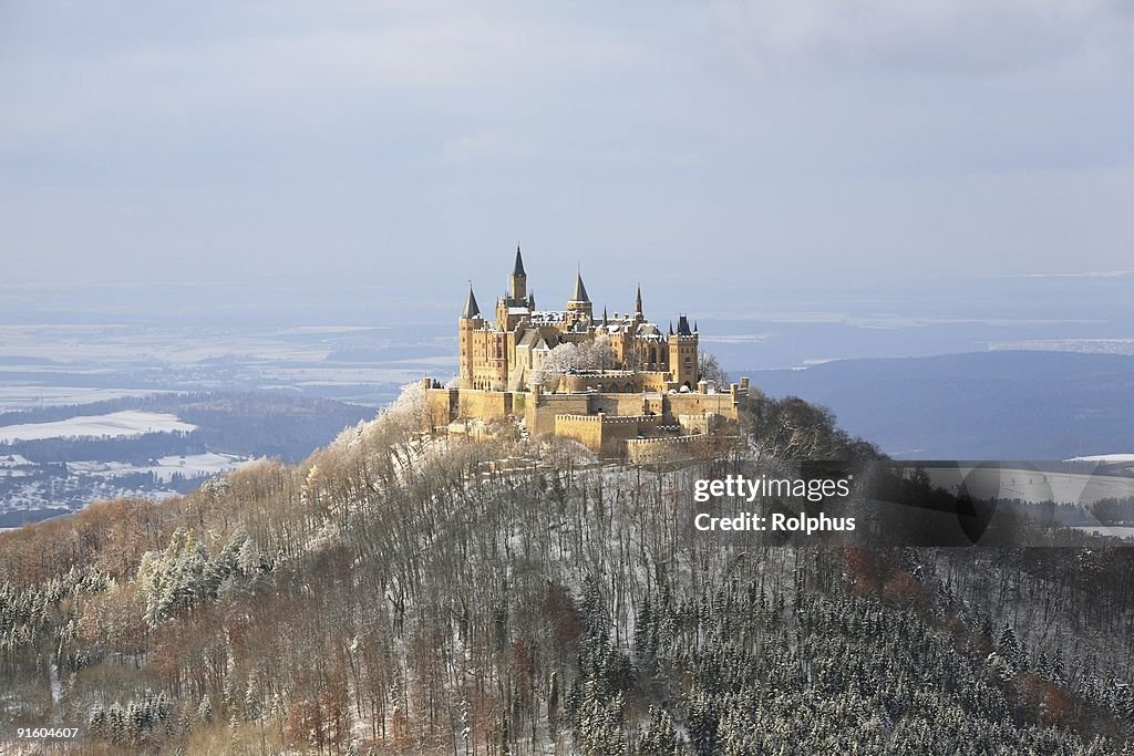 Castle Hohenzollern Wintertime Top