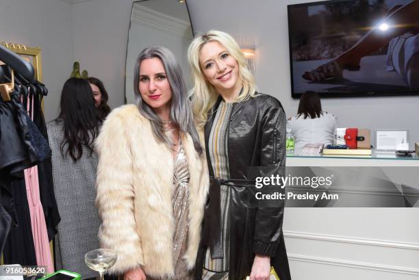 Julia Test and Melissa Vale attend Sam Edelman NYFW: Fashion & Philanthropy on February 8, 2018 in New York City.