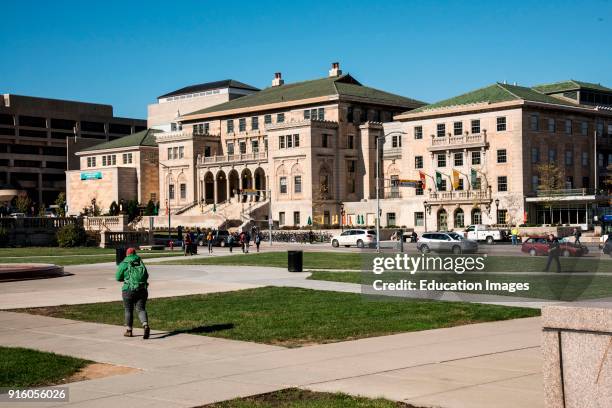 Memorial Union Building, University of Wisconsin campus, Madison.