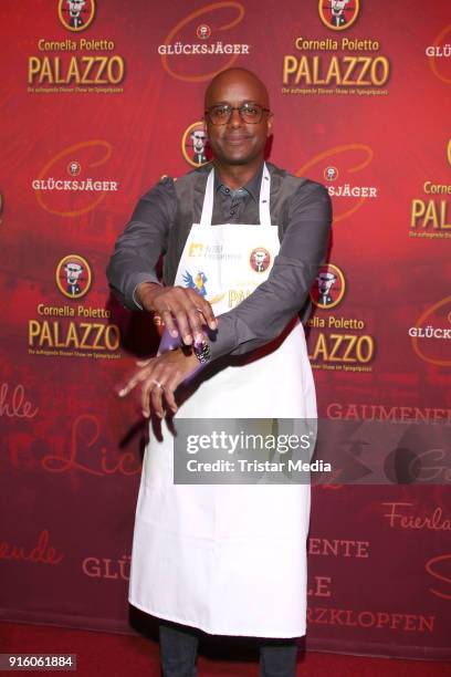 Yared Dibaba during the Poletto Palazzo Charity Event on February 8, 2018 in Hamburg, Germany.