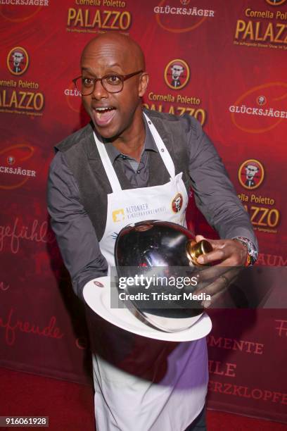 Yared Dibaba during the Poletto Palazzo Charity Event on February 8, 2018 in Hamburg, Germany.