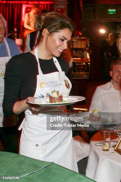 Sabia Boulahrouz during the Poletto Palazzo Charity Event on February 8, 2018 in Hamburg, Germany.