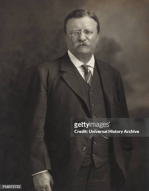Theodore Roosevelt, Three-Quarter Length Portrait, 1913.