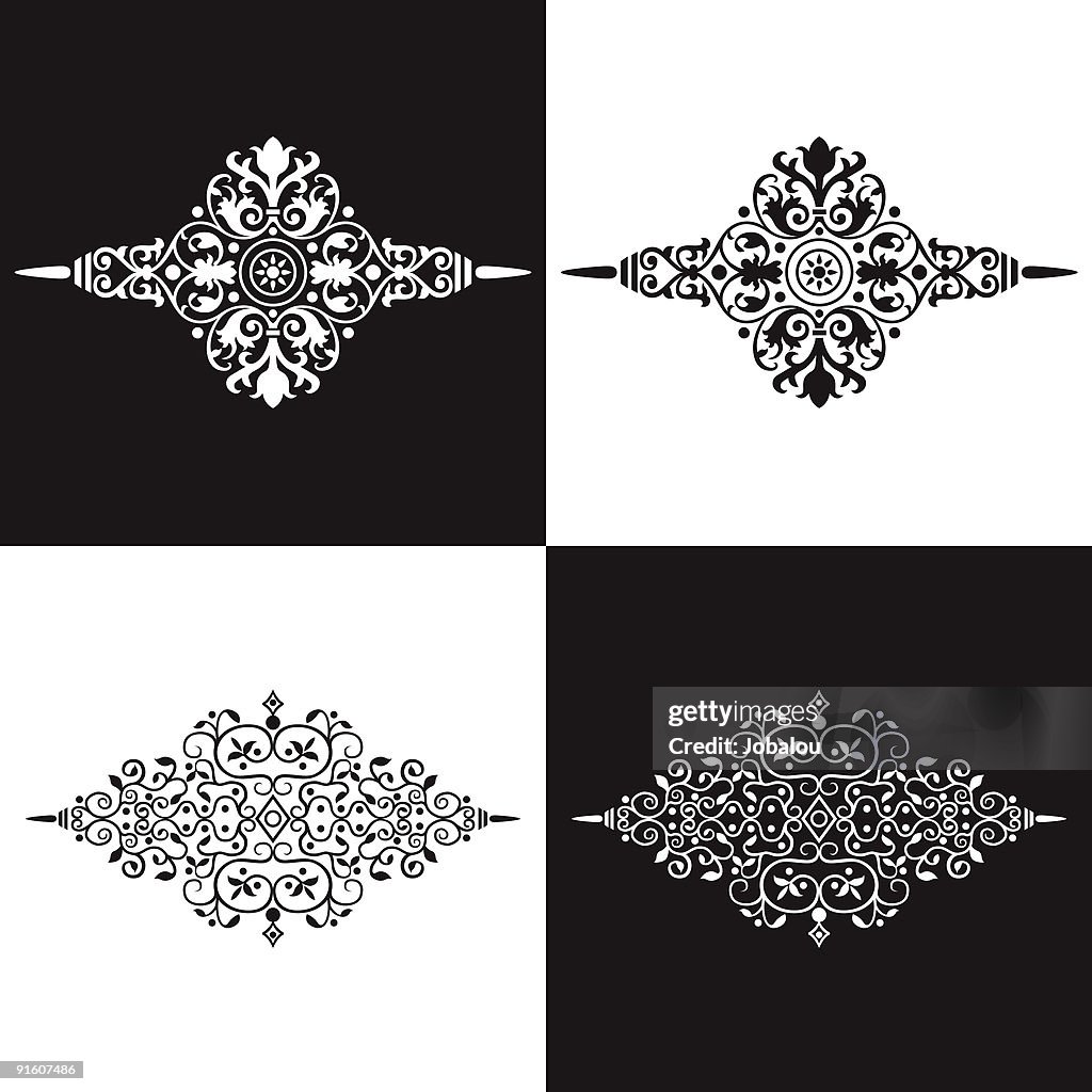Decorative Ornamental Elements