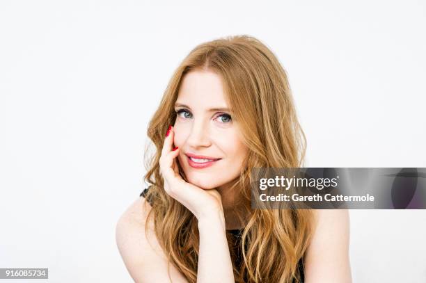 Actor Jessica Chastain is photographed on May 18, 2014 in Cannes, France.
