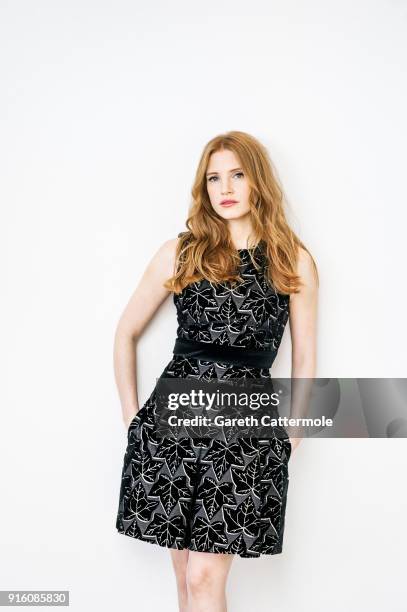 Actor Jessica Chastain is photographed on May 18, 2014 in Cannes, France.