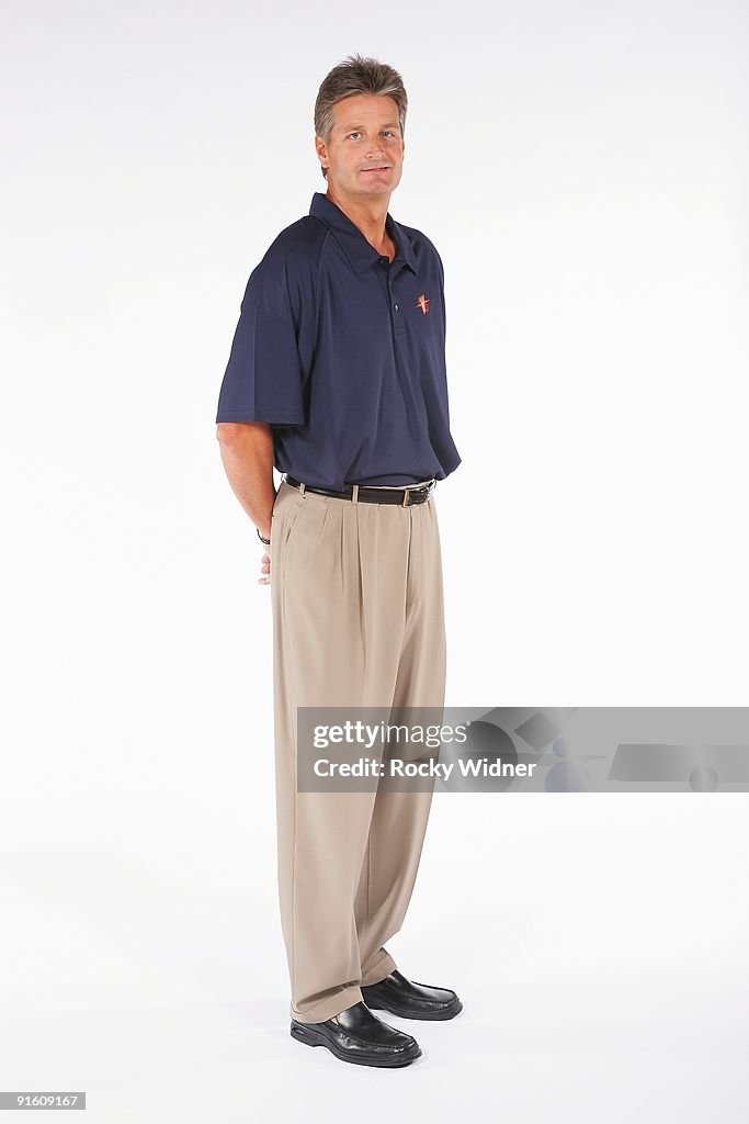 Scott Roth Nba Assistant coach Scott Roth of the Golden State Warriors poses for a ...