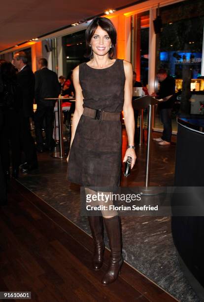 Actress Gerit Kling attends the presentation of the new 'BMW 5er Gran Turismo' and 'BMW X1' at a BMW branch on October 8, 2009 in Berlin, Germany.