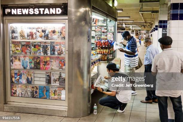 Newsstand at the Jay Street_MetroTech Station.