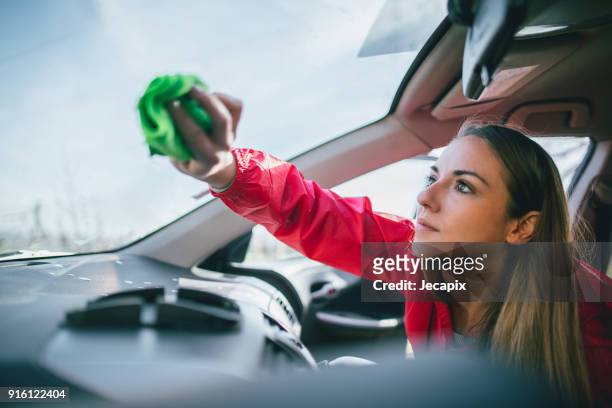 清掃車のインテリア - inside car ストックフォトと画像