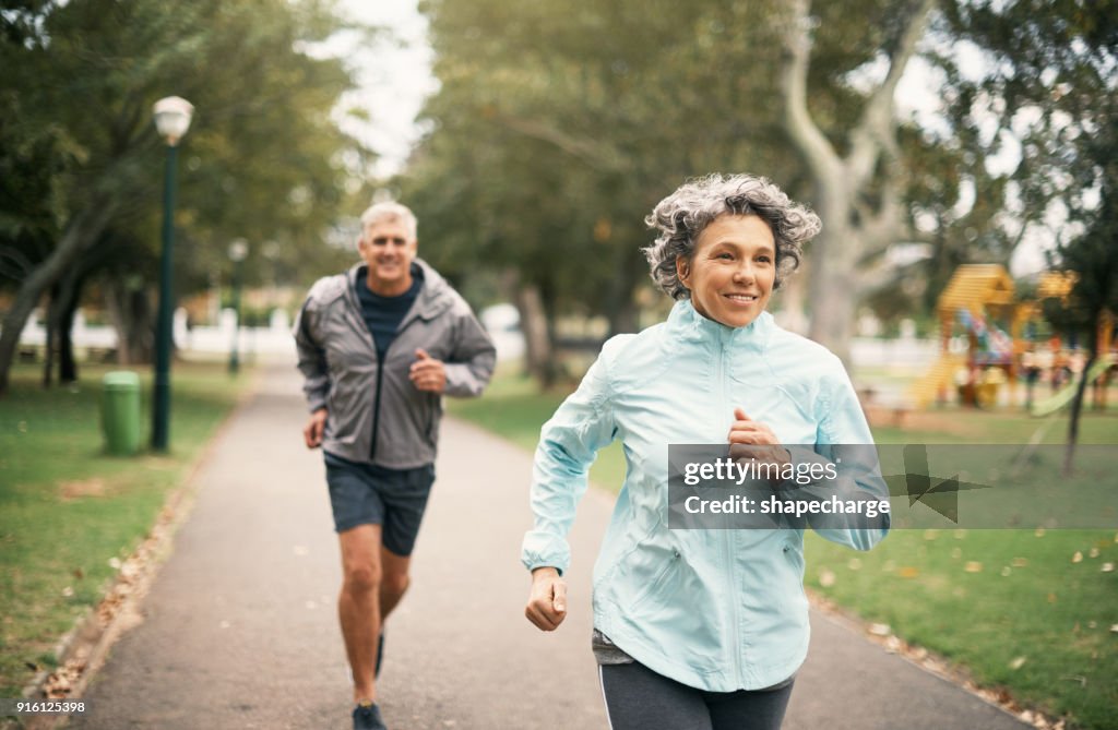 Remise en forme est une partie importante de leur mariage