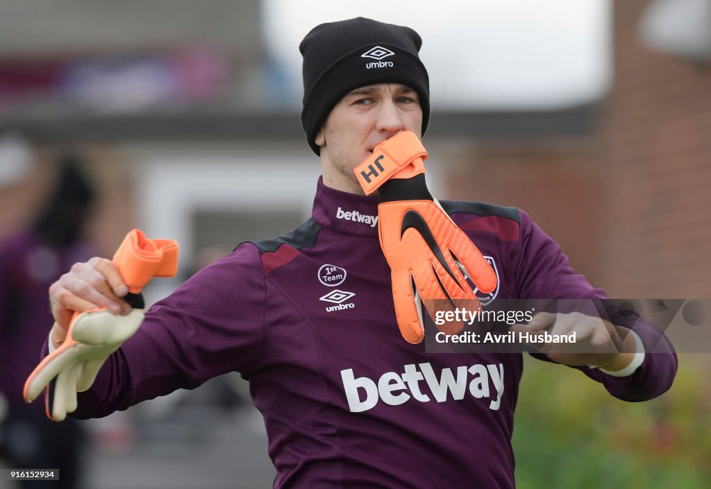 West Ham United Training and Press Conference