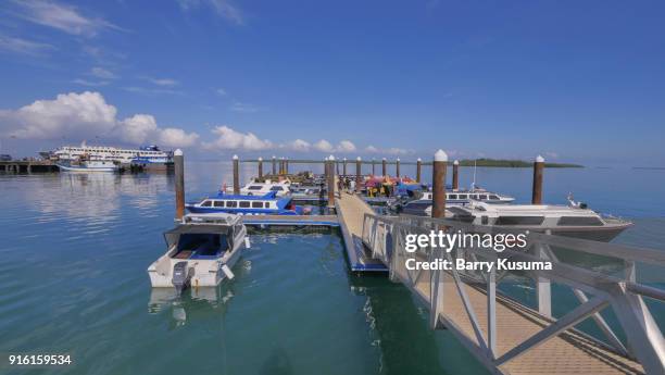 daruba city of morotai. - north maluku stock pictures, royalty-free photos & images