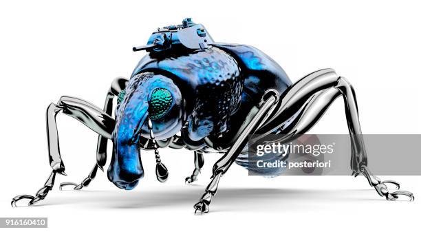 digital safety concept electronic computer bug isolated - posteriori stock pictures, royalty-free photos & images