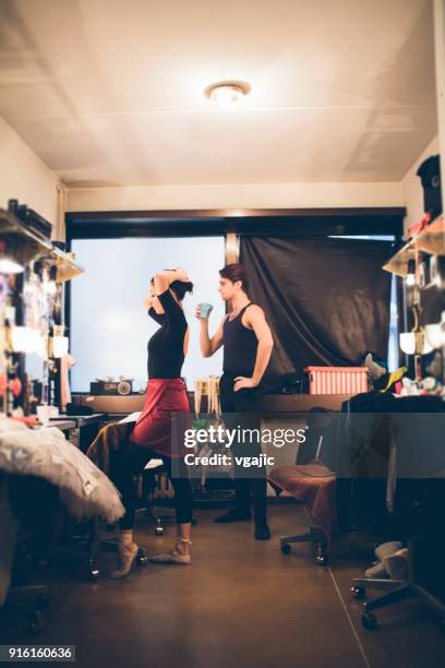 ballerinor liv - backstage bildbanksfoton och bilder
