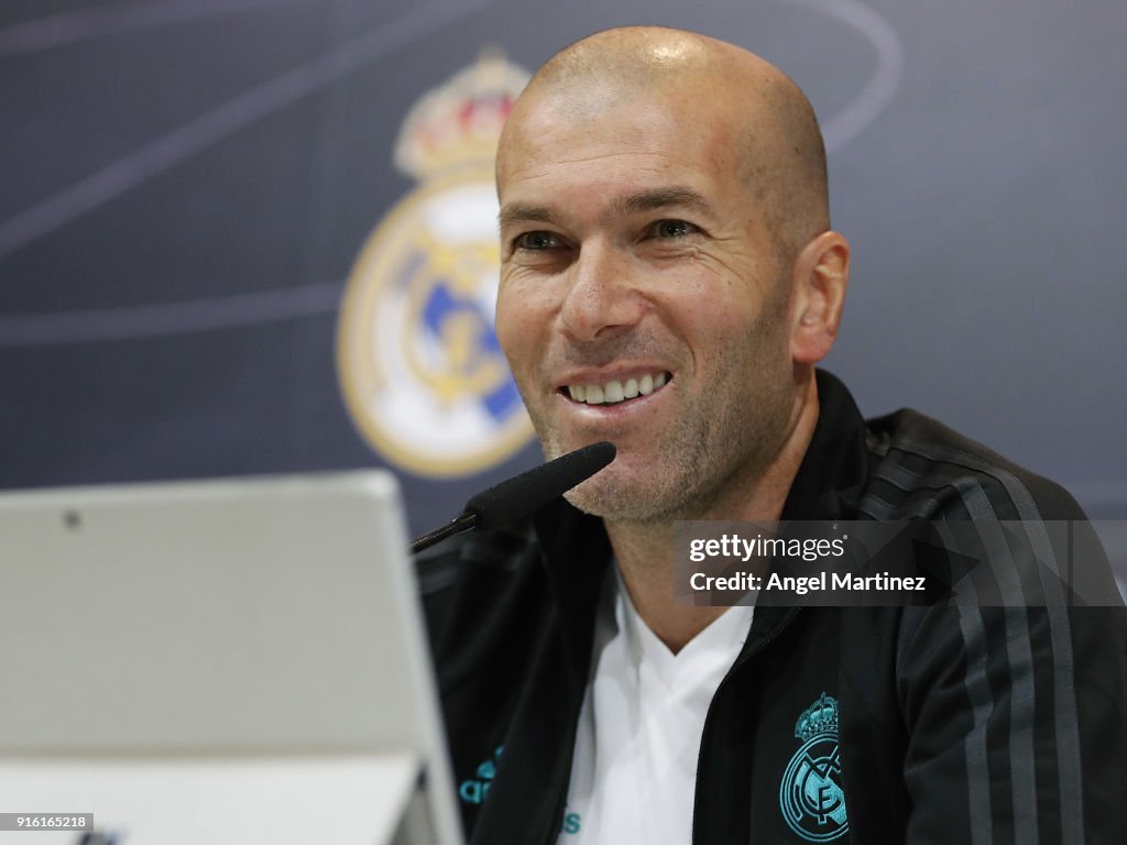 Real Madrid Training and Press Conference