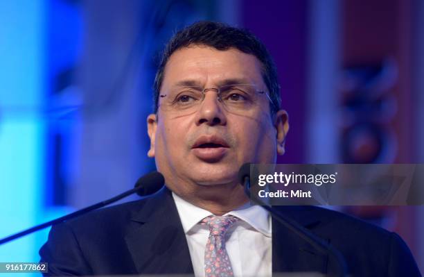 Uday Shankar, chairman , FICCI Media & Entertainment Comitee & CEO of Star India, speaks duruing FICCI Frames 2016 on March 30, 2016 in Mumbai, India.