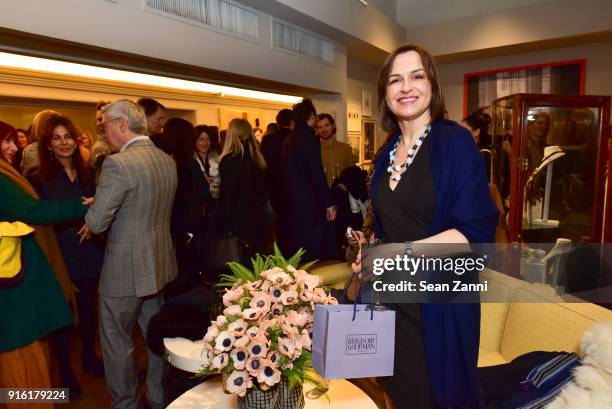 Friederike Moltmann attends Jane Fonda, Brooke Hayward and Linda Fargo celebrate Hayward + Hopper at Bergdorf Goodman on February 8, 2018 in New York...