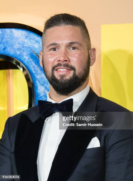Tony Bellew attends the European Premiere of 'Black Panther' at Eventim Apollo on February 8, 2018 in London, England.