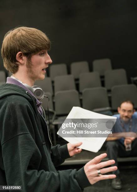 Person Raeduing A Script Audition Script Photos and Premium High Res Pictures - Getty Images