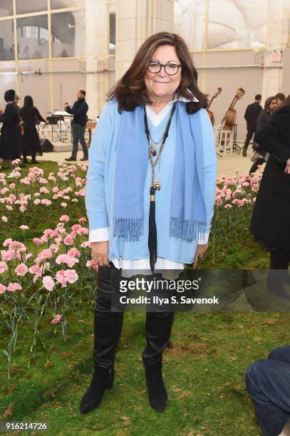 Fern Mallis attends the Tory Burch Fall Winter 2018 Fashion Show during New York Fashion Week at Bridge Market on February 9, 2018 in New York City.