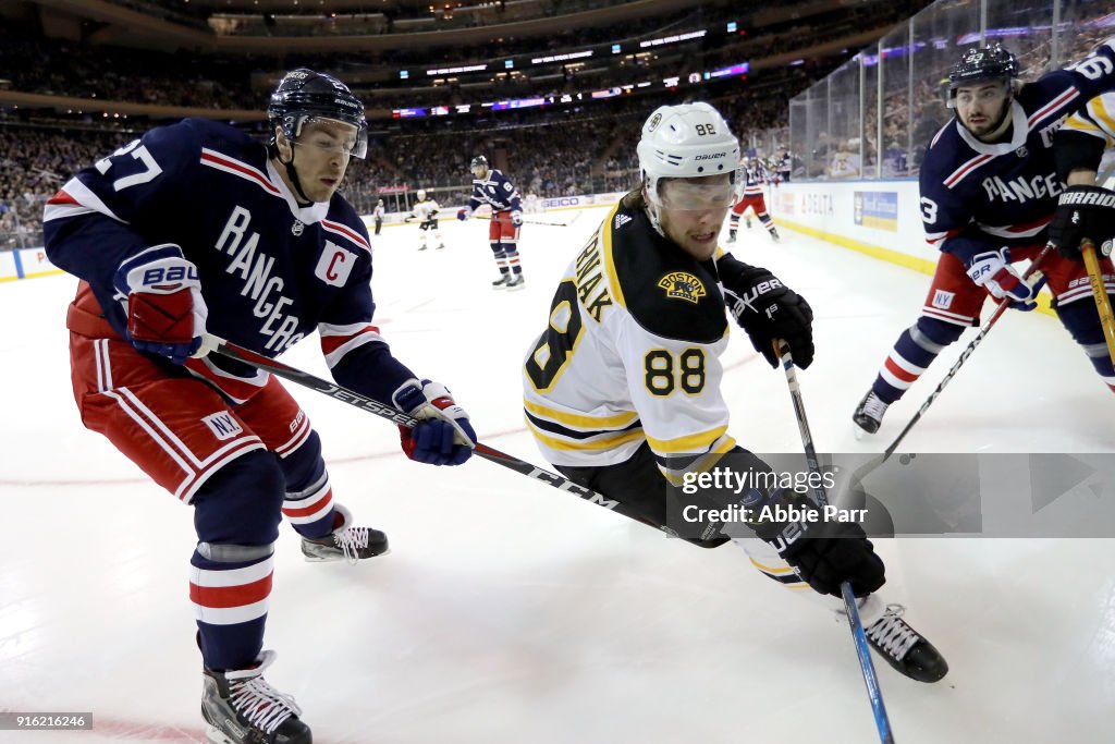 Boston Bruins v New York Rangers