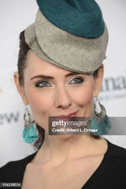 Actress Adrienne Wilkinson arrives for the 13th Annual Final Draft Awards held at Paramount Theatre on February 8, 2018 in Hollywood, California.