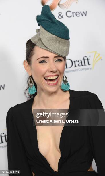 Actress Adrienne Wilkinson arrives for the 13th Annual Final Draft Awards held at Paramount Theatre on February 8, 2018 in Hollywood, California.