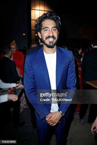 The evening gala IWC Schaffhausen for the 150th anniversary at the international Exhibition of the Haute Horlogerie, Dev Patel is photographed for...